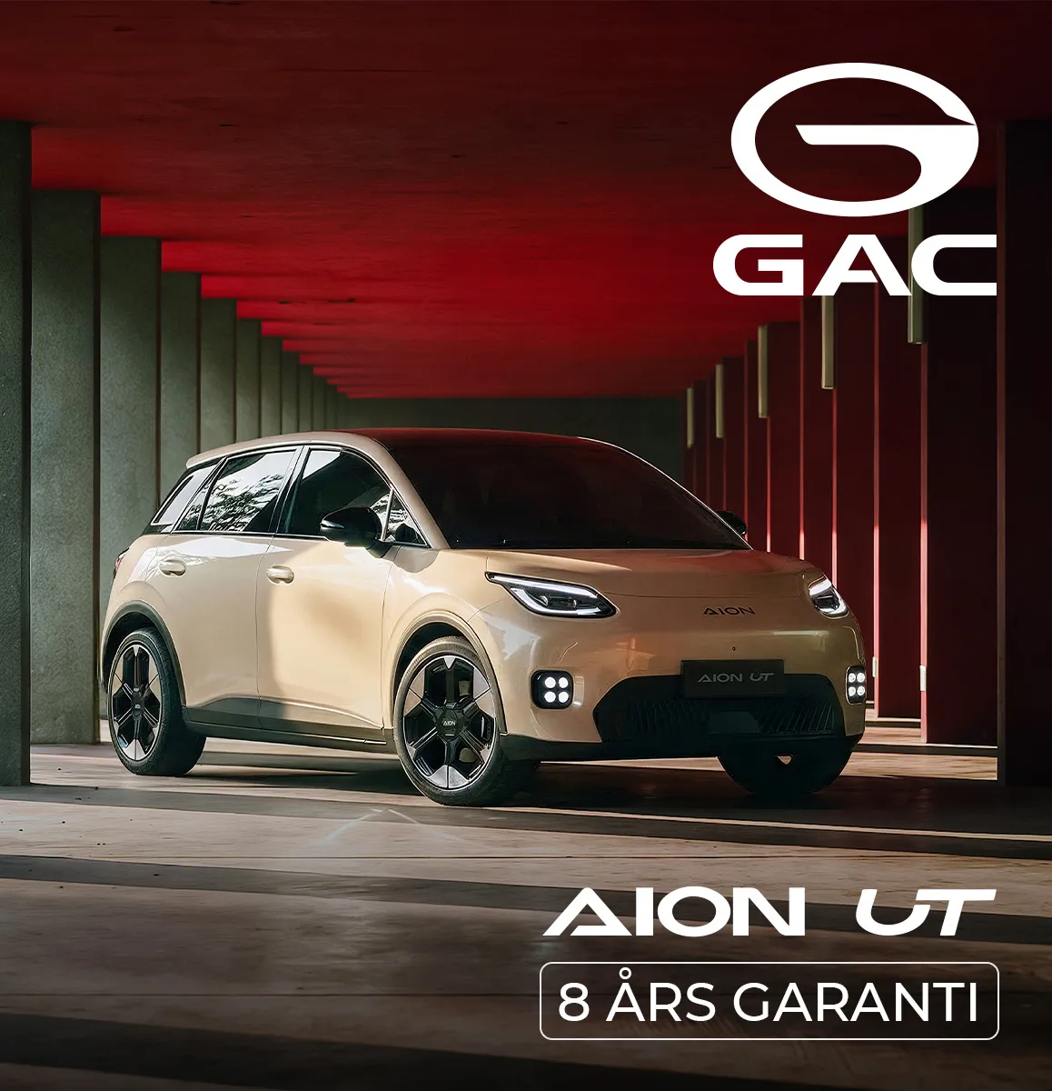 GAC - AION UT - 8 års garanti